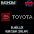 TOYOTA  SILVER JADE OEM  BASECOAT