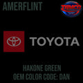 Toyota Hakone Green Code  DAN OEM Amerflint