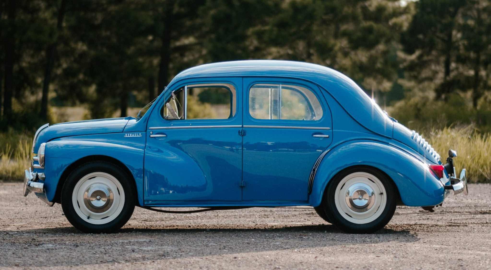 Tamco Paint Toyota Cavalry Blue on Renault 4CV