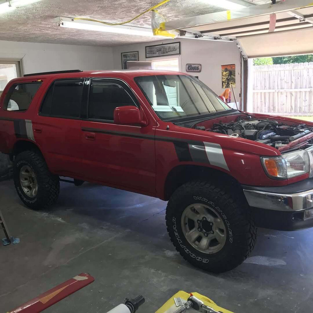 Tamco Paint Toyota Radiant Red on Toyota 4Runner