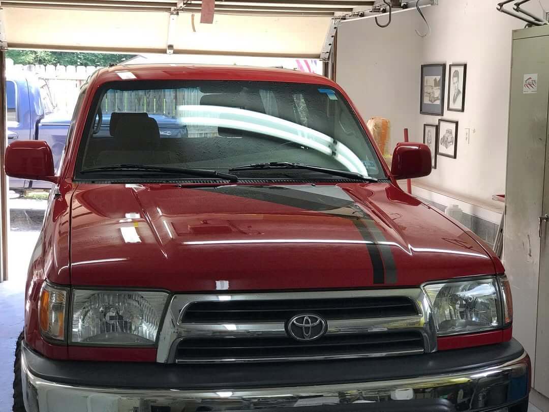 Tamco Paint Toyota Radiant Red on Toyota 4Runner