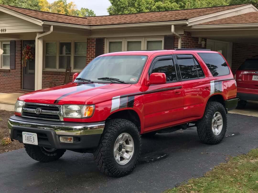 Tamco Paint Toyota Radiant Red on Toyota 4Runner