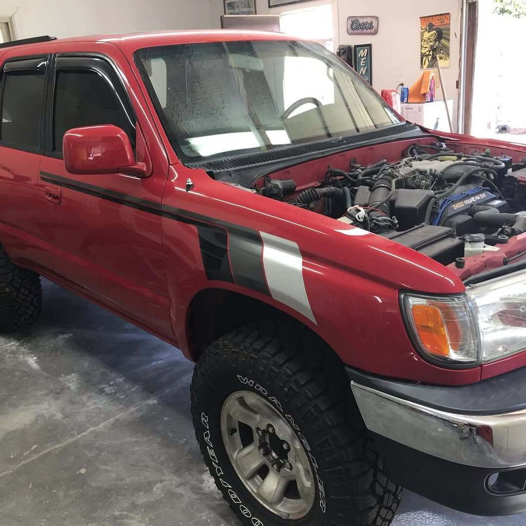 Tamco Paint Toyota Radiant Red on Toyota 4Runner