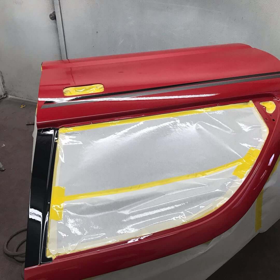 Tamco Paint Toyota Radiant Red on Toyota 4Runner
