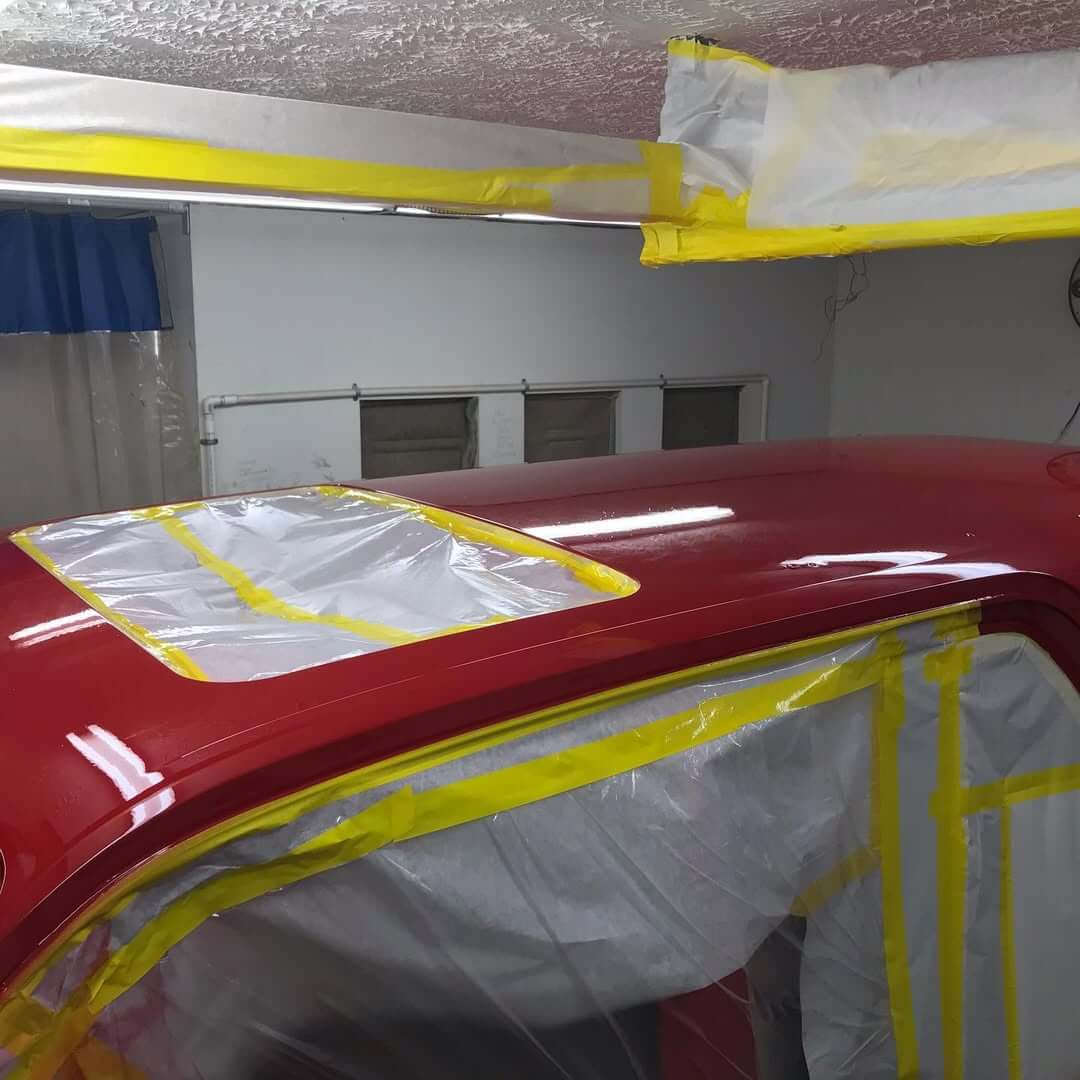 Tamco Paint Toyota Radiant Red on Toyota 4Runner