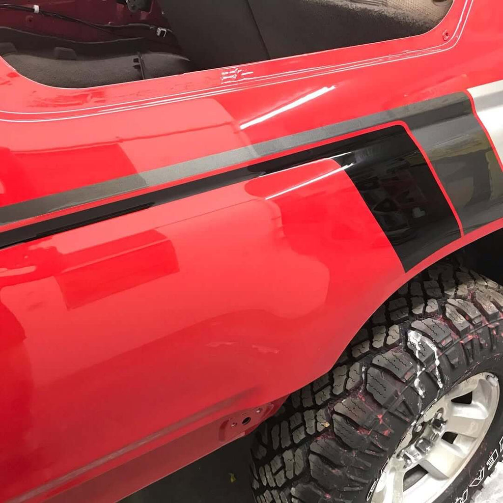 Tamco Paint Toyota Radiant Red on Toyota 4Runner