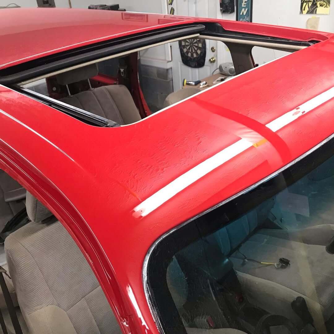 Tamco Paint Toyota Radiant Red on Toyota 4Runner