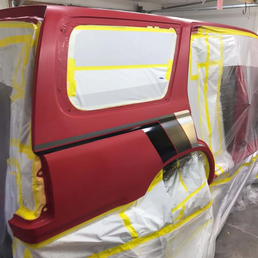 Tamco Paint Toyota Radiant Red on Toyota 4Runner
