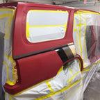 Tamco Paint Toyota Radiant Red on Toyota 4Runner