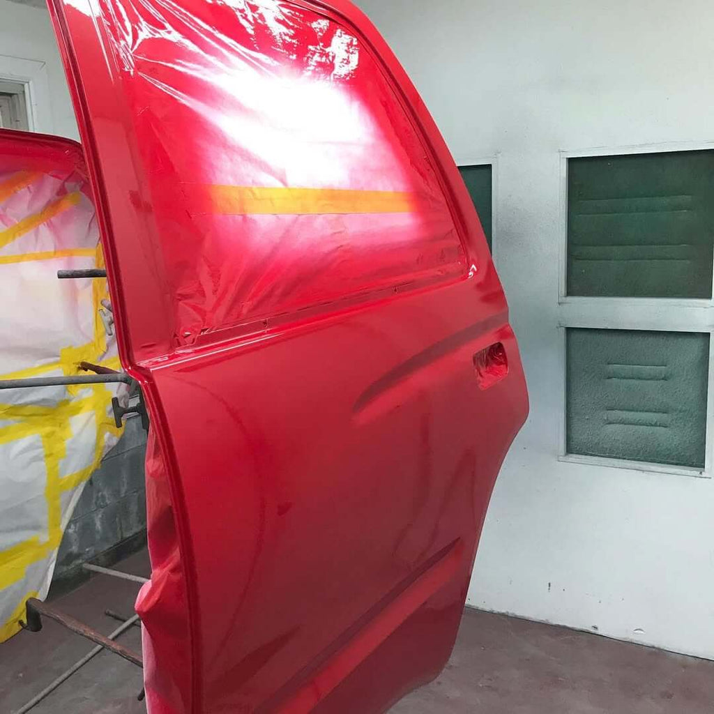 Tamco Paint Toyota Radiant Red on Toyota 4Runner