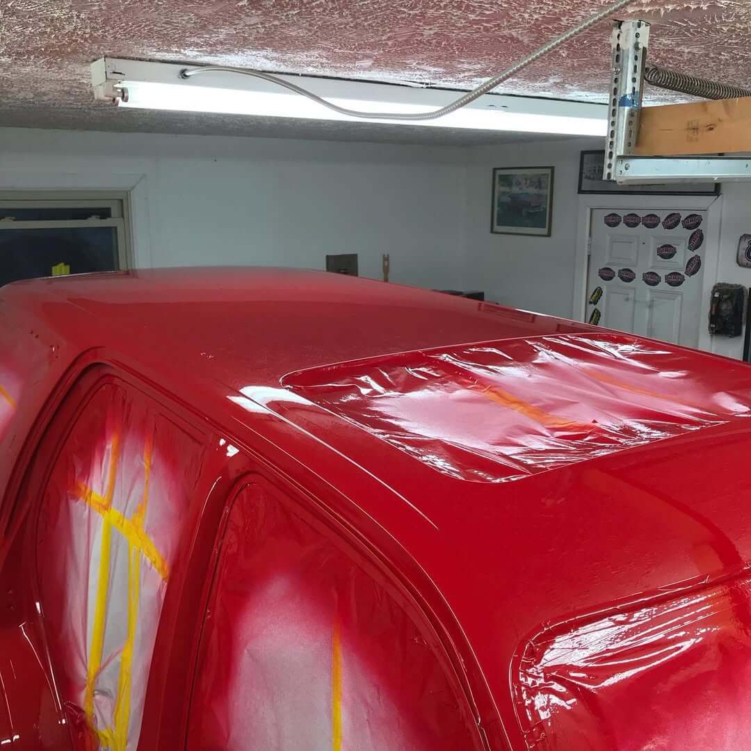 Tamco Paint Toyota Radiant Red on Toyota 4Runner