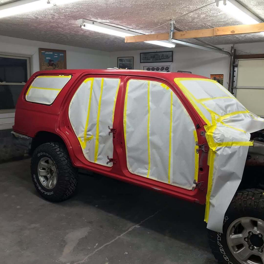 Tamco Paint Toyota Radiant Red on Toyota 4Runner