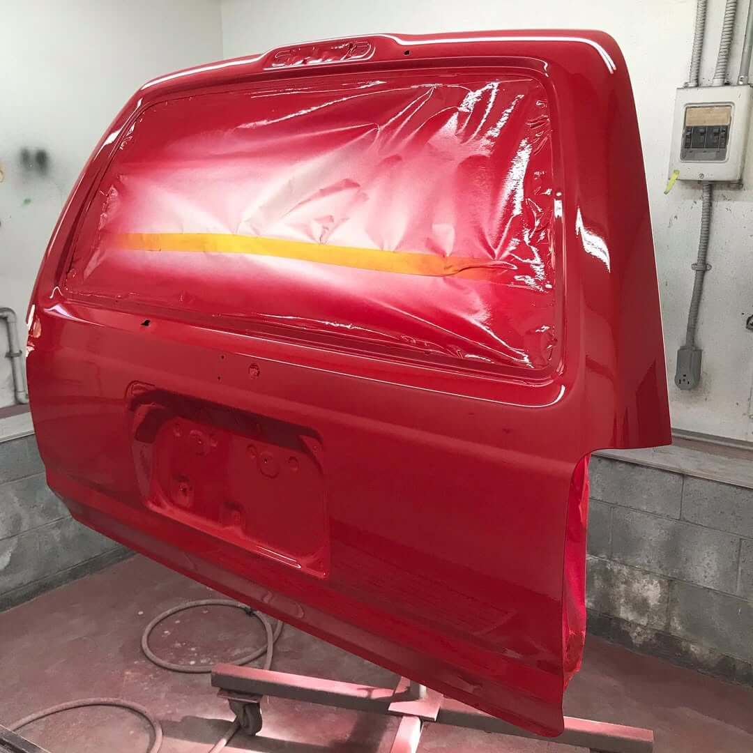 Tamco Paint Toyota Radiant Red on Toyota 4Runner