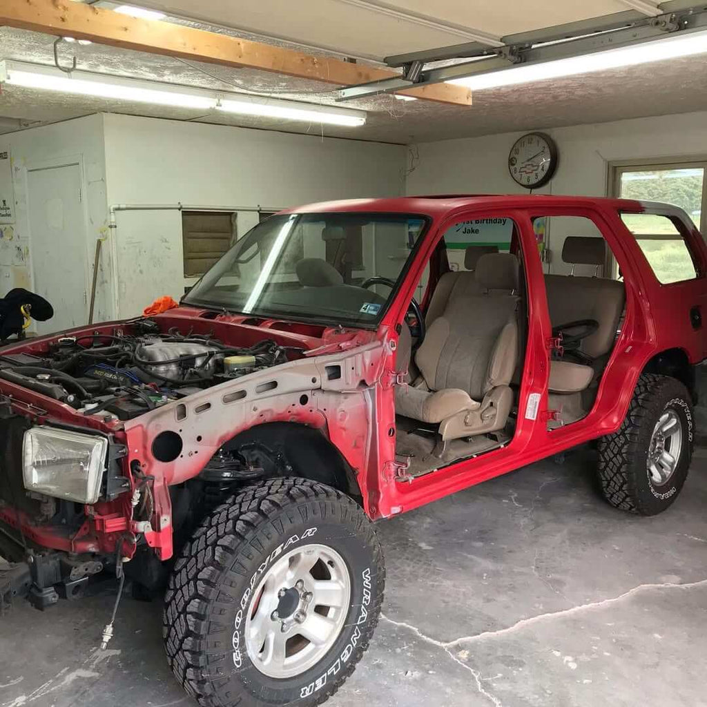 Tamco Paint Toyota Radiant Red on Toyota 4Runner