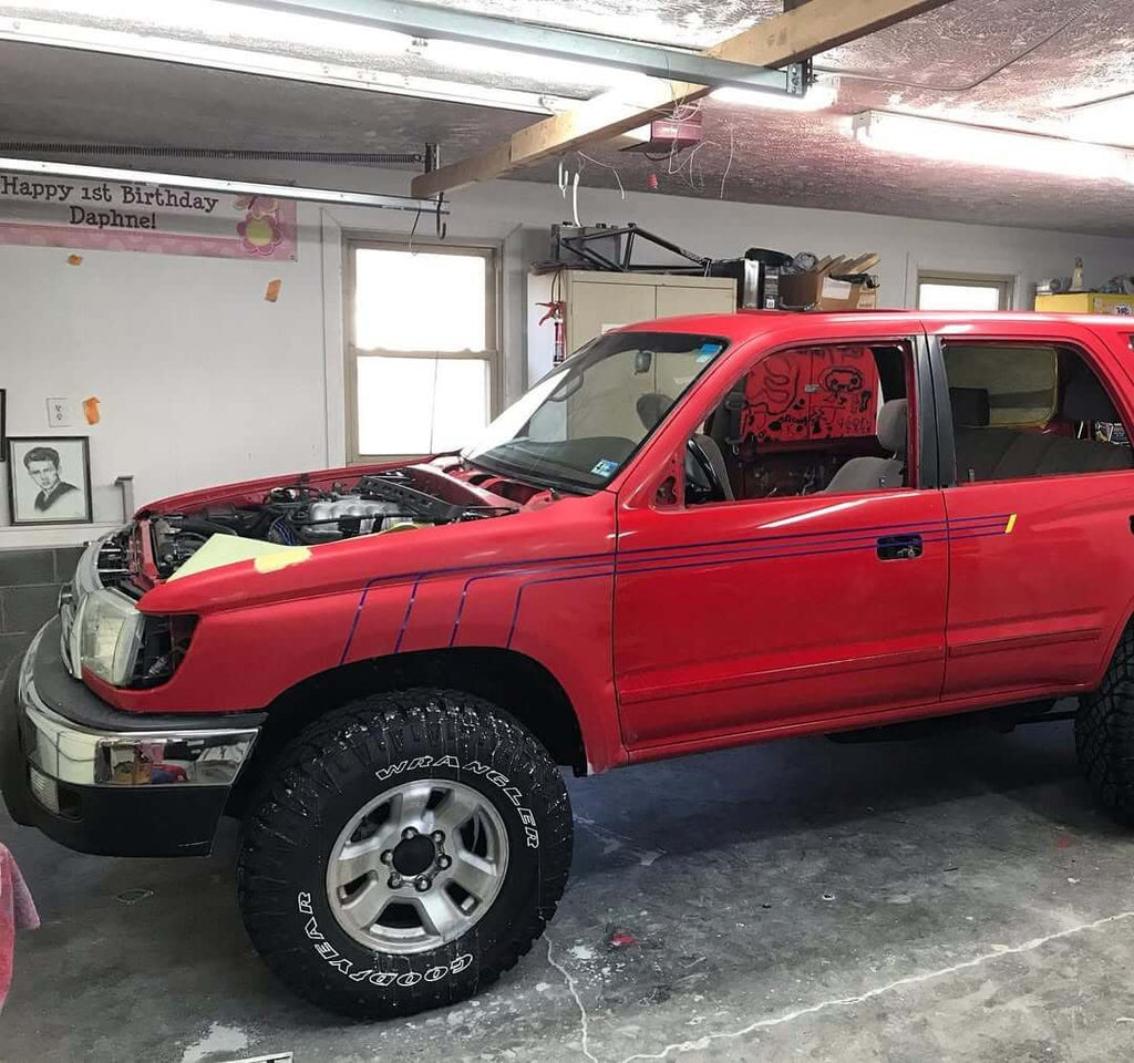 Tamco Paint Toyota Radiant Red on Toyota 4Runner