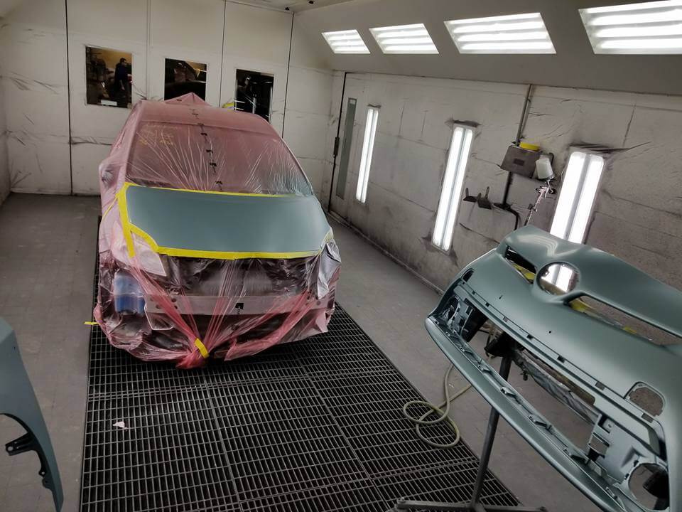 Tamco Paint Toyota Sea Glass Pearl on Honda Accord