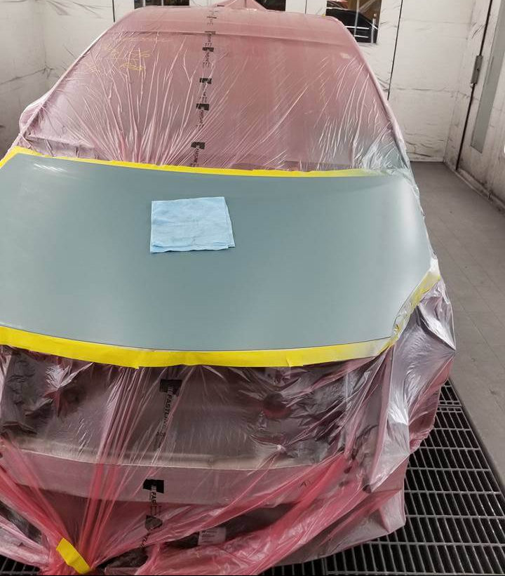 Tamco Paint Toyota Sea Glass Pearl on Honda Accord