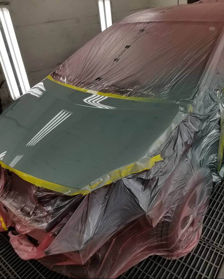 Tamco Paint Toyota Sea Glass Pearl on Honda Accord