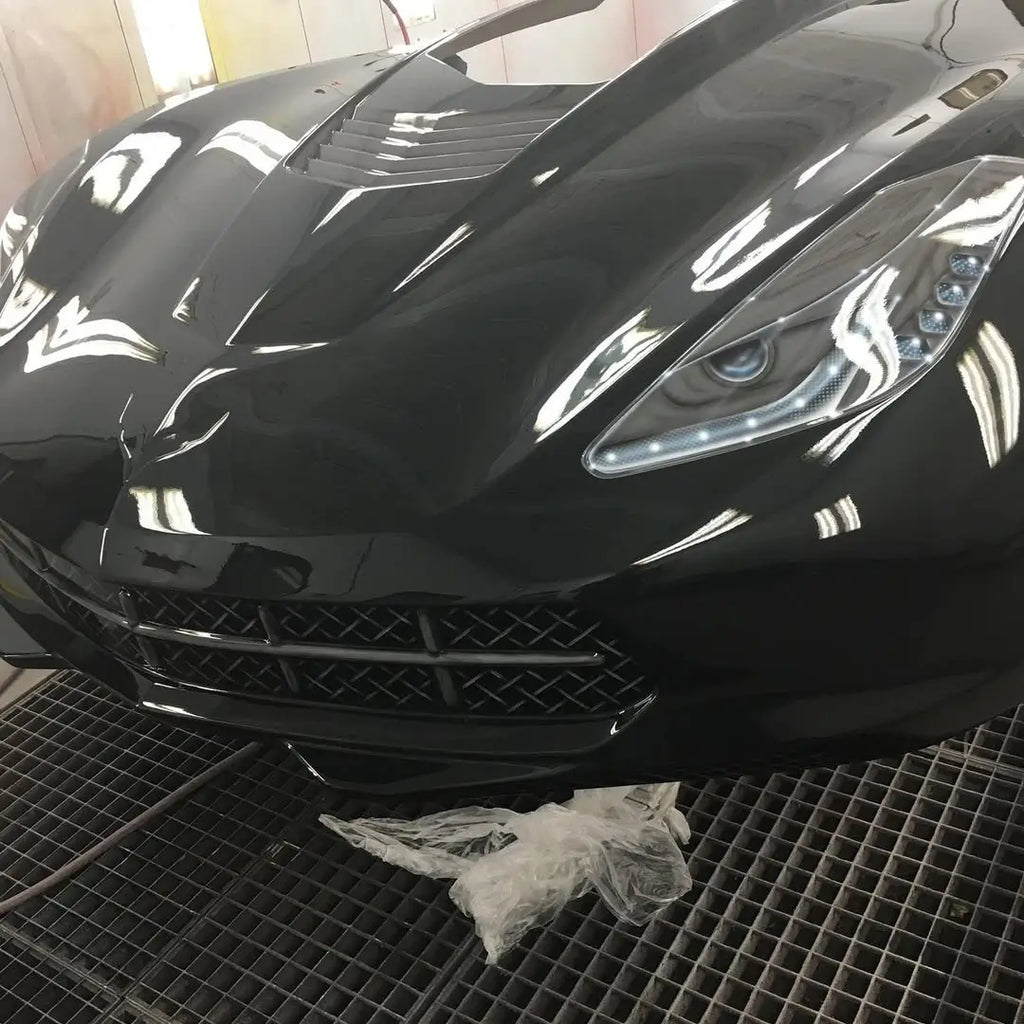 Tamco Paint Ford Tuxedo Black | UH / 7211 | 2009-2015 | OEM Basecoat on Chevrolet Corvette C7