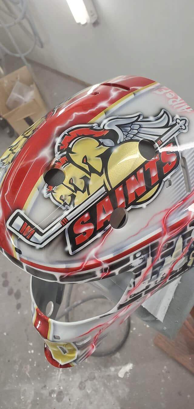 Tamco Paint  Viral Red Helmet