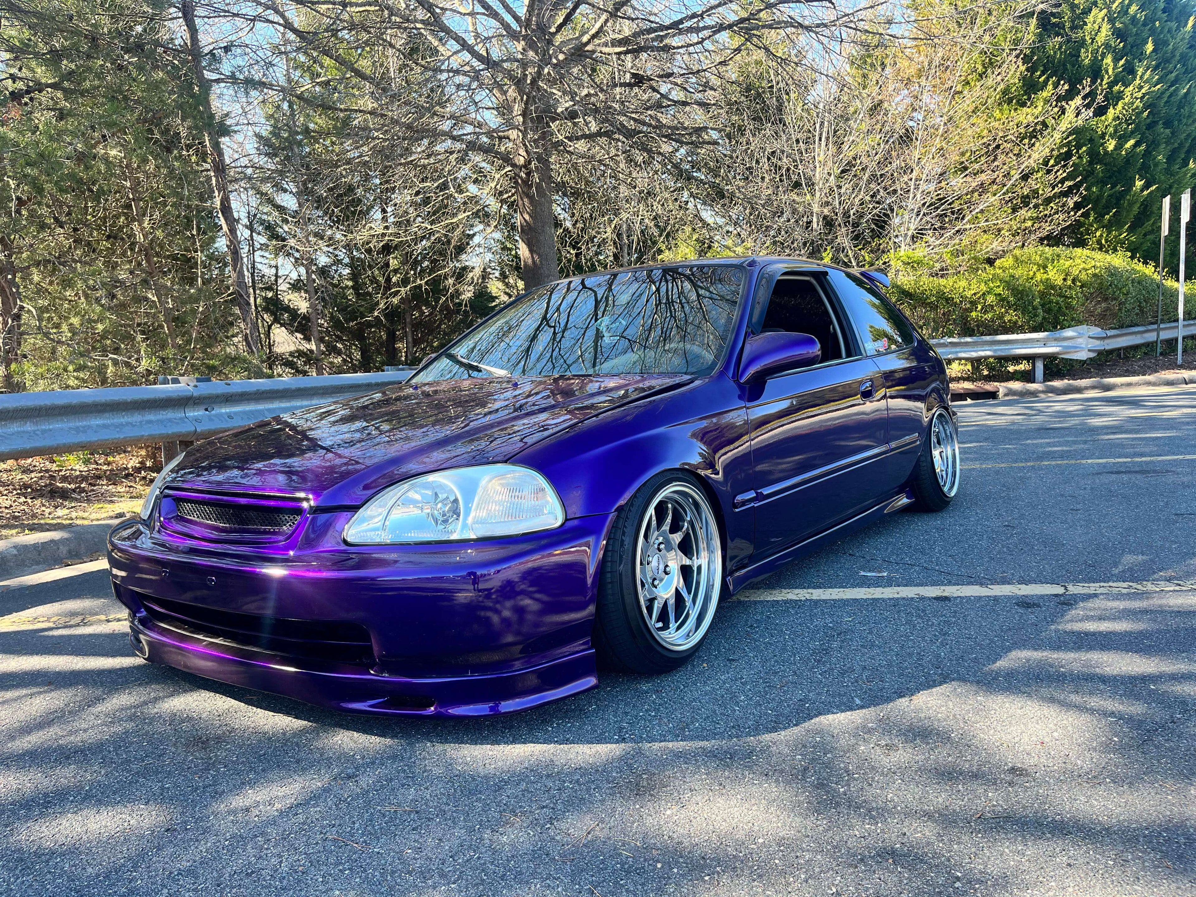 Tamco Paint  Six Generation Honda  
Civic Violent Violette