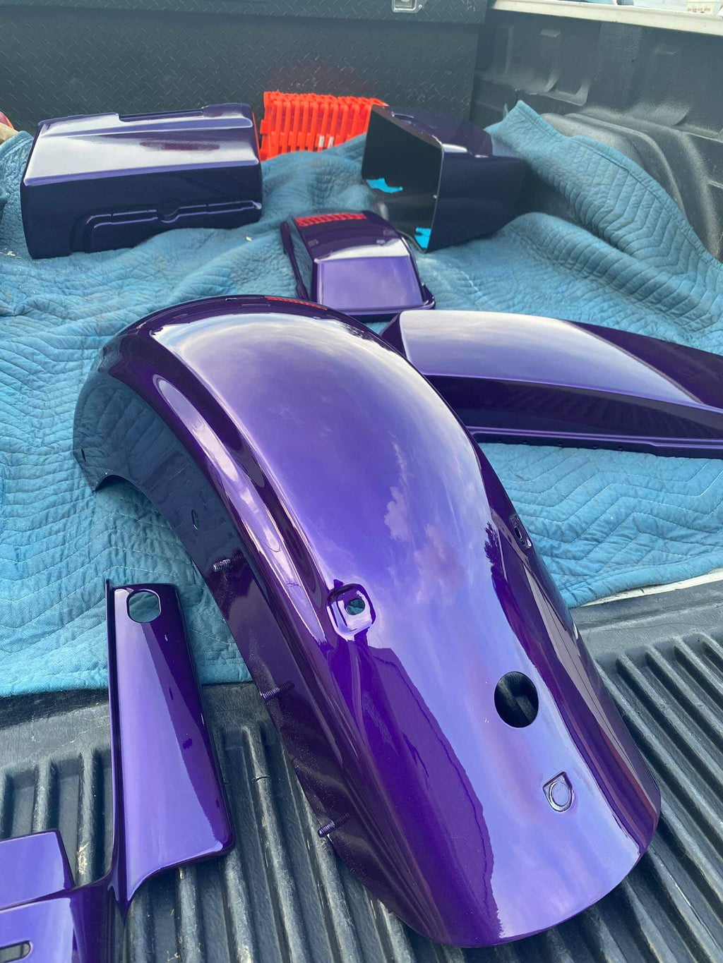Tamco Paint Motorcycle Violent Violette  
