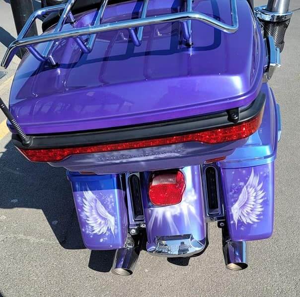 Tamco Paint Harley Davidson FLHTCUTGC Violette - 2K Candy and Concentrate 