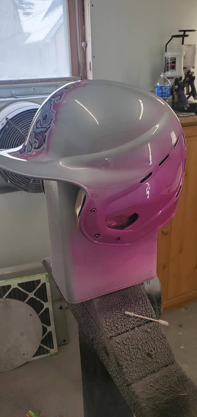 Tamco Paint Helmet Violette - 2K Candy and Concentrate 