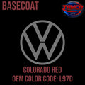 Tamco Paint Volkswagen Colorado Red Code L97D / 8210 / 8282 OEM Basecoat