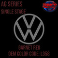 Tamco Paint Volkswagen Garnet Red OEM Color Code: L358 AG Series