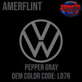 Volkswagen Pepper Gray OEM Amerflint II Series Single Stage