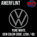 Tamco Paint Volkswagen Pure White OEM Color Code: LC9A / 0Q Amerflint