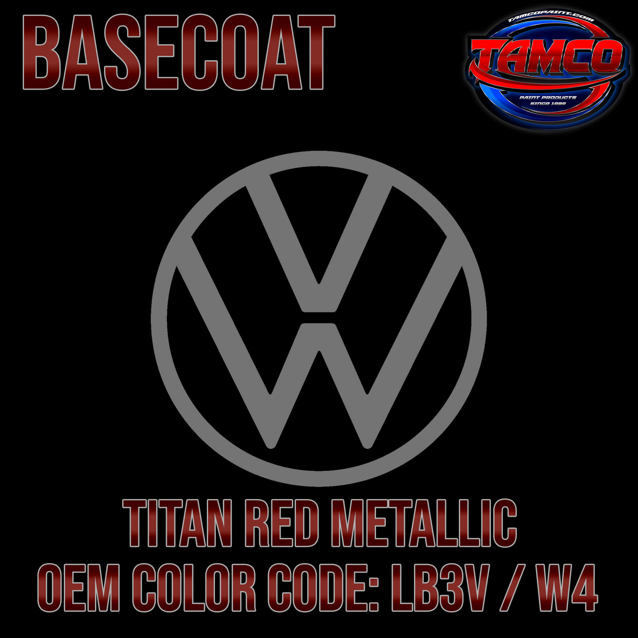 Titan Red Metallic OEM Basecoat