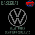 Velvet Green OEM Basecoat 
