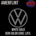 Volkswagen White Gold  OEM Amerflint II Series Single Stage