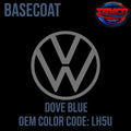 Tamco Paint Volkswagen Dove Blue Code LH5U / X2 OEM Basecoat