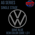 Tamco Paint Volkswagen Dove Blue Code L31 AG Series Single Stage