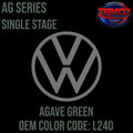 Tamco Paint Volkswagen Agave Green Code L240 OEM AG Series Single Stage