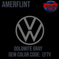 Tamco Paint Volkswagen Dolomite Gray Code LY7V OEM Amerflint II Series Single Stage