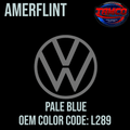Tamco Paint Volkswagen Pale Blue Code L289 OEM Amerflint II Series Single Stage