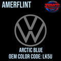 Tamco Paint Volkswagen Arctic Blue Code LK5U OEM Amerflint II Series Single Stage