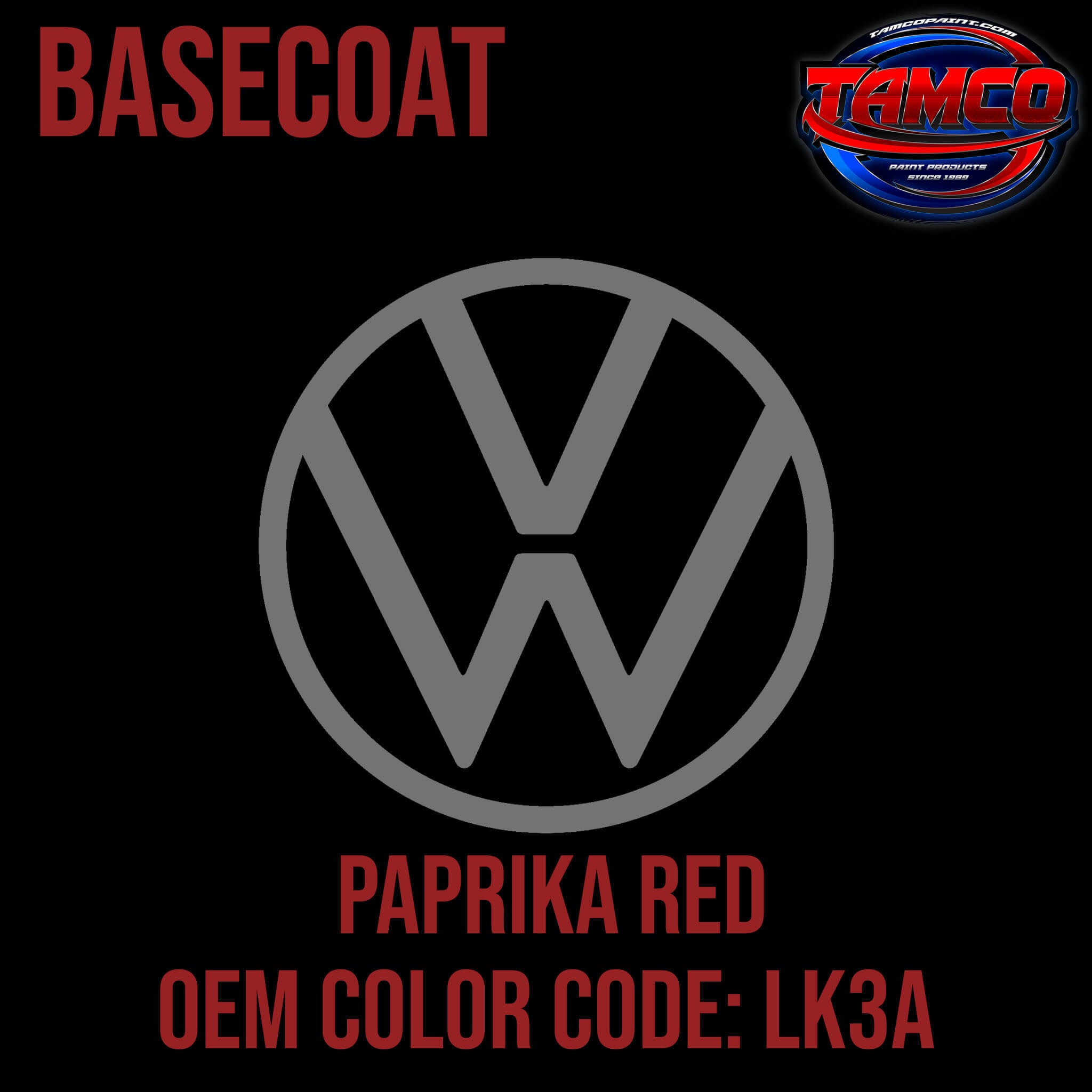 Paprika Red OEM Basecoat