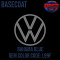 Tamco Paint Volkswagen Bahama Blue  Code L99F / Y3 OEM Basecoat