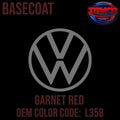 Tamco Paint Volkswagen Garnet Red Color Code L358 OEM Basecoat
