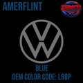Tamco Paint Volkswagen Blue Code L98P OEM Amerflint II Series Single Stage