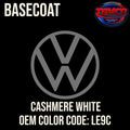 Tamco Paint Volkswagen Cashmere White Code LE9C OEM Basecoat