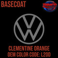 Tamco Paint Volkswagen Clementine Orange Code L20D OEM Basecoat