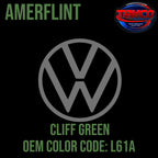 Tamco Paint Volkswagen Cliff Green Code L61A OEM Amerflint II Series Single Stage