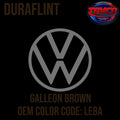 Tamco Paint Volkswagen Galleon Brown  Code LE8A OEM DuraFlint Series Single Stage