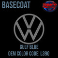 Volkswagen Gulf Blue  Code L390 OEM Basecoat